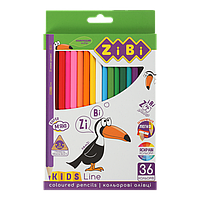 Олівці кольорові ZiBi Kids Line 36 кольорів (ZB.2417)