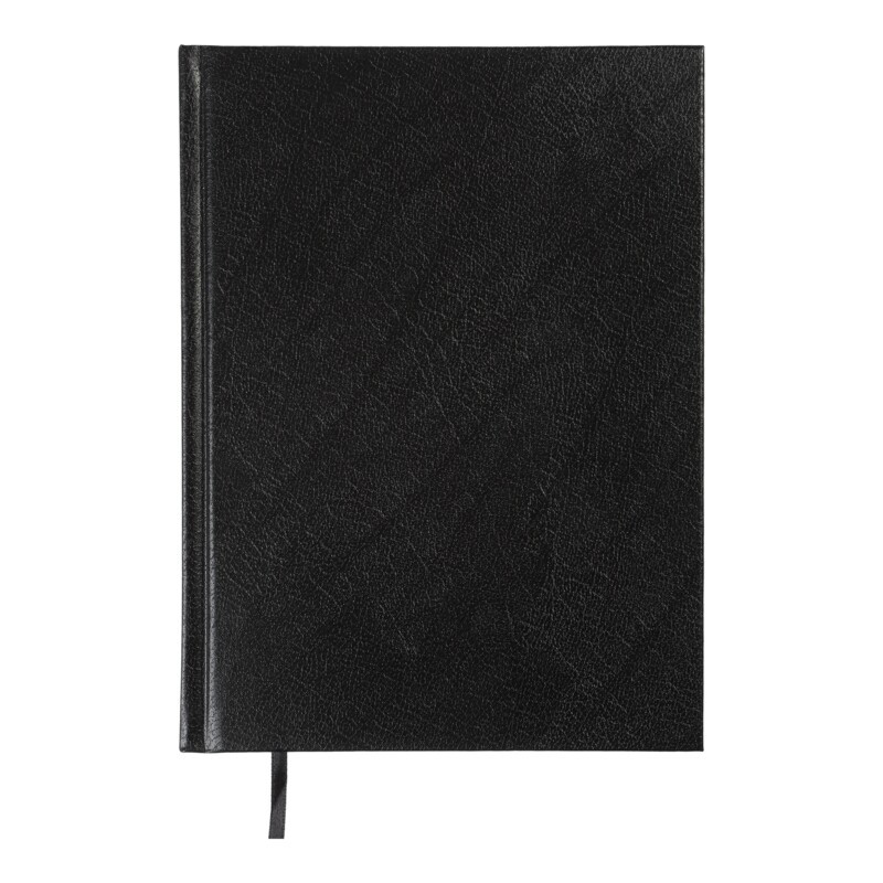 Щоденник недатований Buromax Strong, А5, 288 стор., чорний (BM.2022-01)