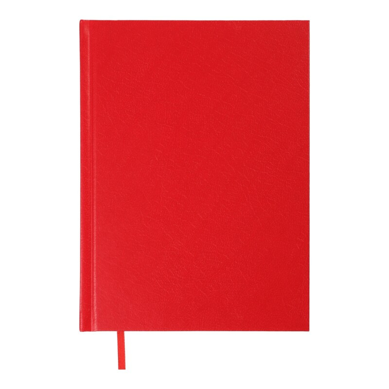 Щоденник недатований Buromax Strong, А5, 288 стор., червоний (BM.2022-05)