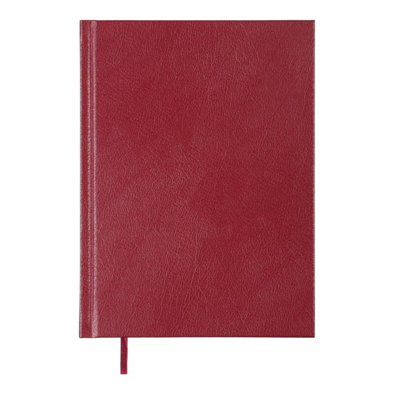 Щоденник недатований Buromax Strong, А5, 288 стор., бордовий (BM.2022-13)