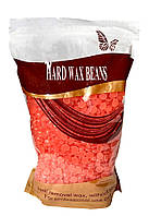 Воск в гранулах Hard Wax Beans 500гр аромат гранат для депиляции для воскоплава пленочный воск гранулы