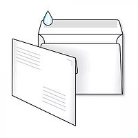 Конверт С6 (114х162мм) белый МК с печатью адреса на внешней стороне