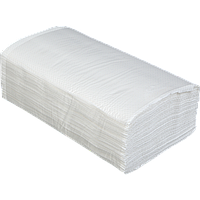 Бумажные полотенца 2-х слойные Z-образные BuroClean, 160 шт, белый (10100103)