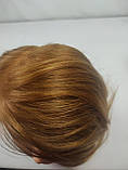 Манекен для зачісок голова навчальна натуральна 75см (тренувальна для перукарів), фото 8