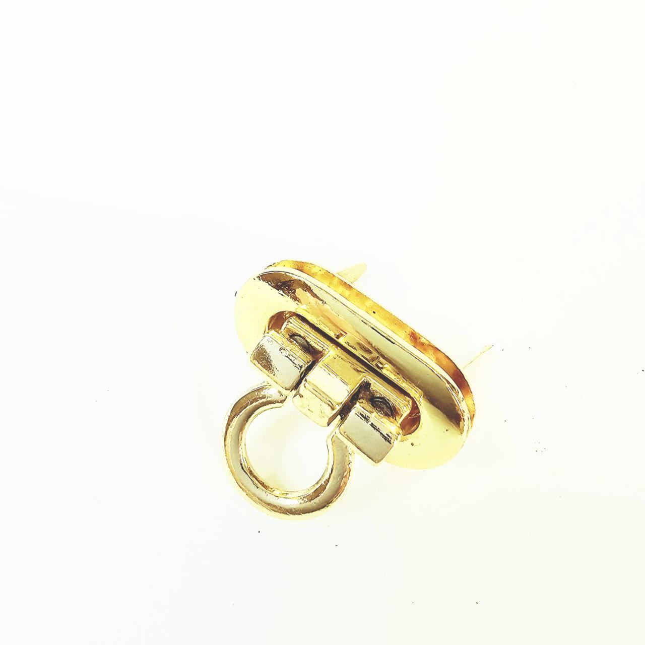 Замок сумочний  30*15  золото, фото 1