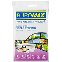 Фотобумага глянцевая Buromax BM.2230-6100, 10х15 см, 230 г/м2, 100 л