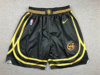 Черные шорты баскетбольные Голден Стейт Nike Golden State Warriors NBA сезон 2023-2023