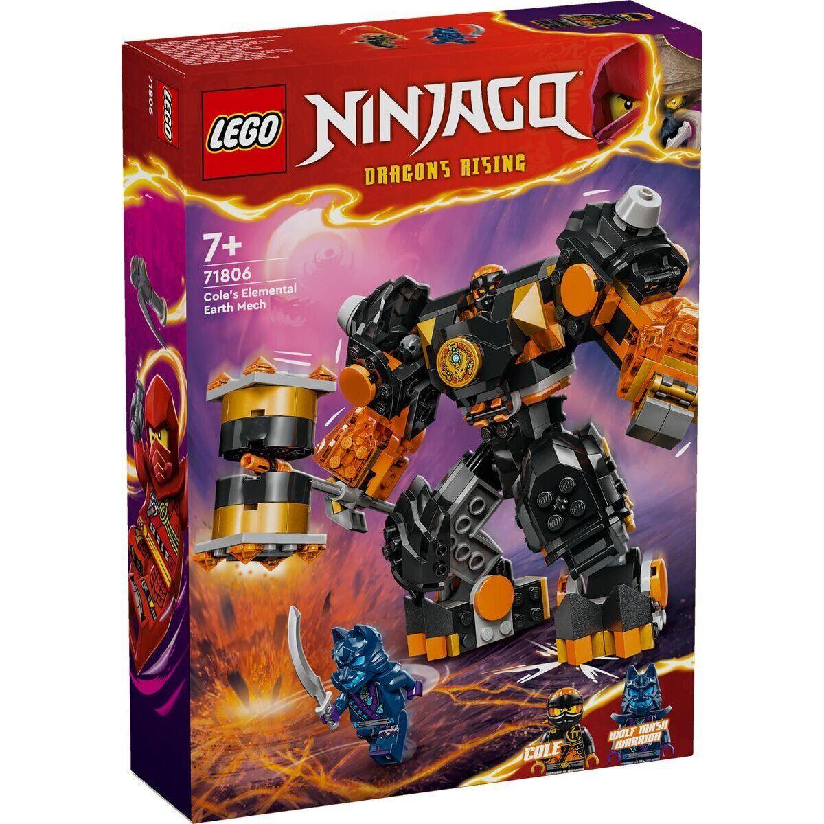Lego Ninjago Робот земної стихії Коула 71806, фото 1