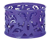 Подставка для скрепок Buromax Barocco, металл, фиолетовый (BM.6222-07)