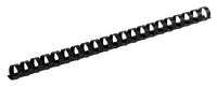 Пружины пластиковые Buromax, 38 мм, черный, 50 шт (BM.0511-01)