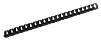 Пружины пластиковые Buromax, 45 мм, черный, 50 шт (BM.0512-01)