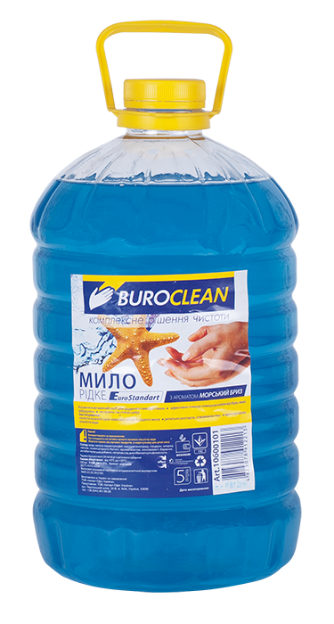 Мило рідке BuroClean EuroStandart Морський Бриз, 5 л (10600101)