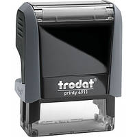 Оснастка для штампа Trodat 4911, 38х14 мм, пластик, серый