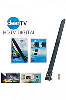 Цифрова телевізійна антена Digital Clear TV key full hd 1080 HQ Clear TV приймач