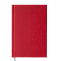 Ежедневник недатированный Buromax Strong A6 из бумвинила на 288 страниц Красный (BM.2605-05)