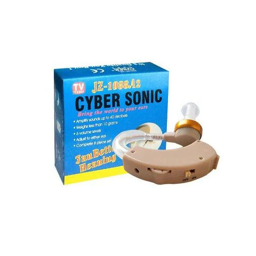 Чудо слуховой аппарат Cyber Sonic JZ-1088A2, Усилитель слуха для людей, Усилитель звука GD-508 для уха - фото 3 - id-p2080414530