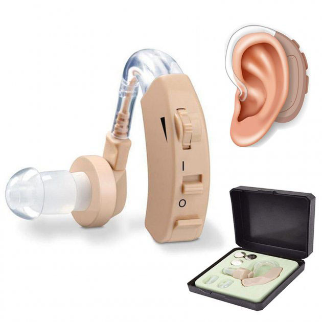 Чудо слуховой аппарат Cyber Sonic JZ-1088A2, Усилитель слуха для людей, Усилитель звука GD-508 для уха - фото 4 - id-p2080414530