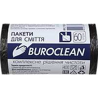 Пакеты для мусора BuroClean Eco, черные, 60 л, 40 шт (10200035)