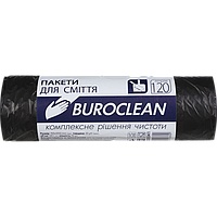 Пакеты для мусора BuroClean Eco, черные, 120 л, 10 шт (10200041)