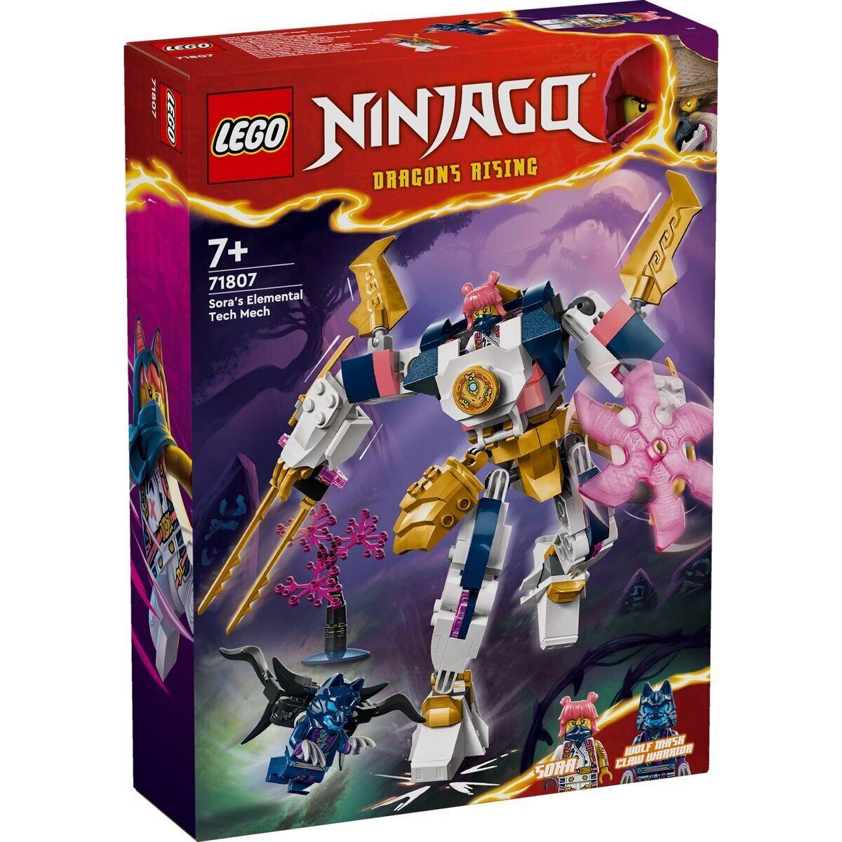 Lego Ninjago Робот технічної стихії Сори 71807, фото 1