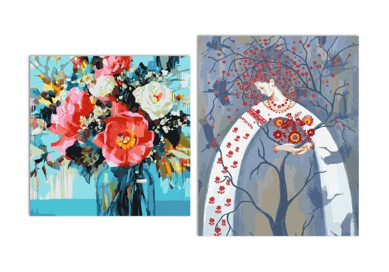 Набір для розпису за номерами.40х50 та 40х40