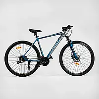 Спортивный велосипед Corso "X-Force" 29" рама 21" алюминиевый, Shimano Altus 24S, вилка MOMA, собран на 75%