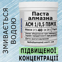 Паста алмазна АСМ 1/0,5 ПВМХ ( 5% - 10 карат, 40 г )