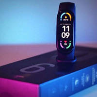 Фитнес браслет FitPro Smart Band M6 (смарт часы, пульсоксиметр, пульс). GQ-652 Цвет: синий