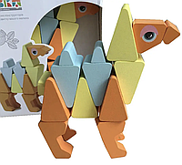 Деревянная игрушка животное Cubika Верблюд Акробат LA-3 11872
