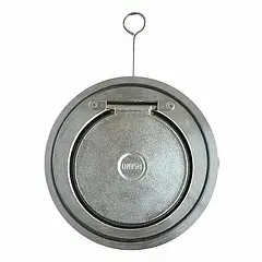 Клапан Ду150 зворотний сталевий міжфланцевий з гачком Walver