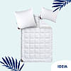 Ковдра Super Soft Premium всесезонна з аналогом лебединого пуху TM IDEIA 140х210 см 8-11779, фото 9