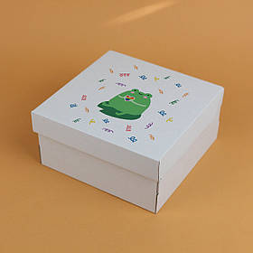 Коробка подарункова ЛГБТ Кохання 200*200*100 мм Романтична Коробка для ЛГБТ сувенірів подарункового боксу