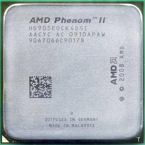 Процесор AMD Phenom II X4 905e 2.5GHz, 65W AM3, фото 1