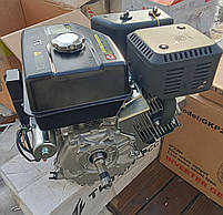 Двигун бензиновий GRUNFELD GE 390E (вал 25 мм., електростартер), фото 5