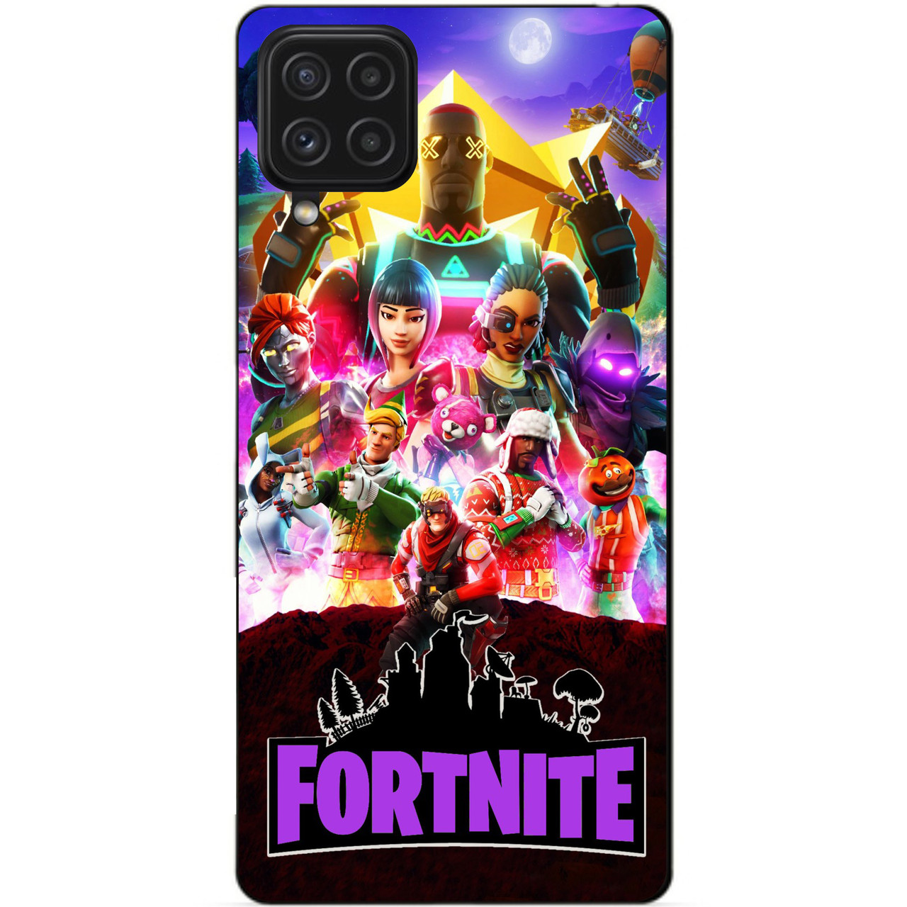 Силіконовий чохол бампер для Samsung A22 з малюнком Fortnite Фортнайт