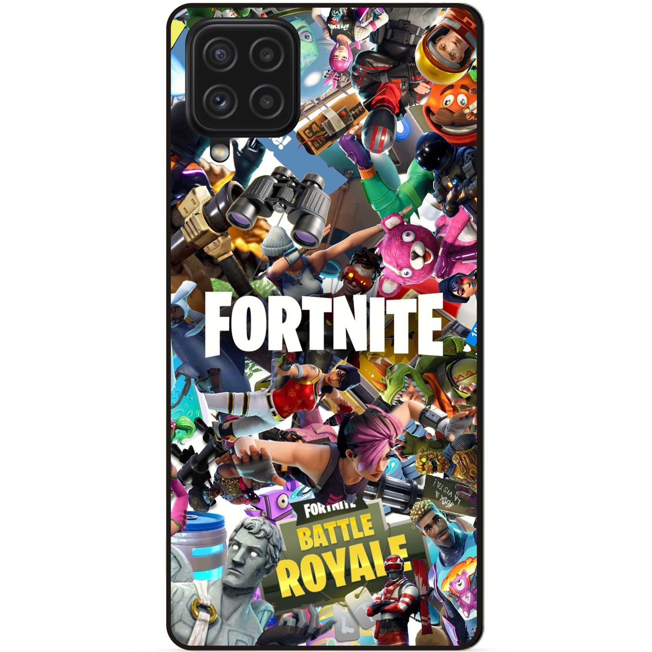 Силіконовий чохол бампер для Samsung A22 з картинкою Fortnite Фортнайт