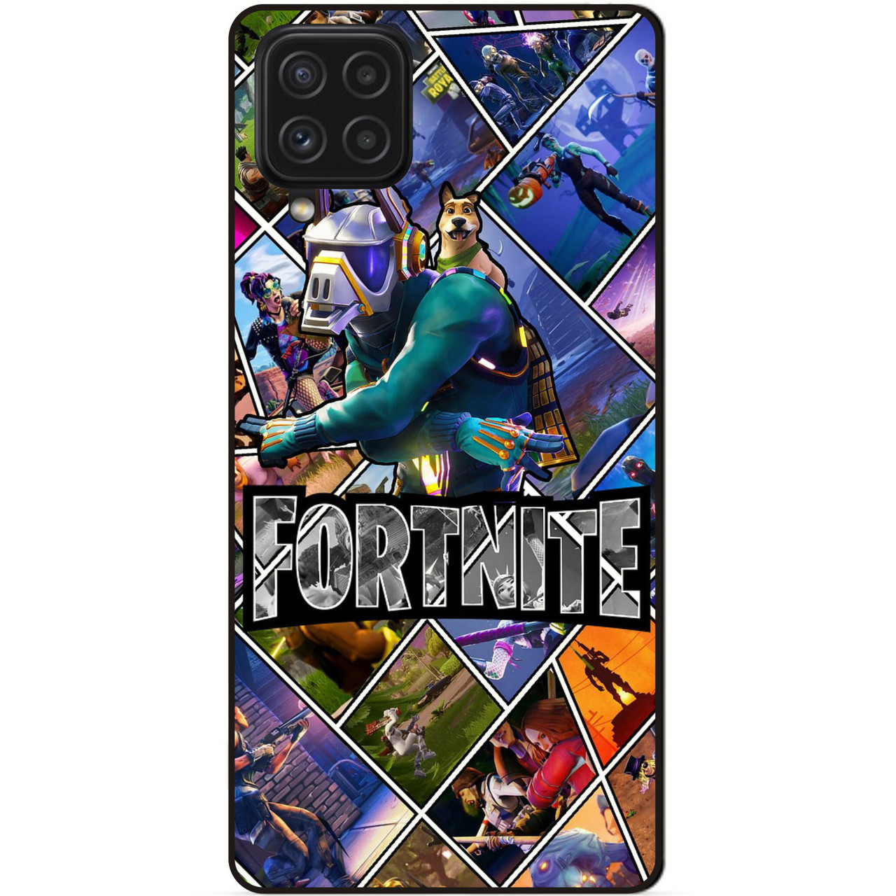 Силіконовий чохол бампер для Samsung A22 з картинкою Фортнайт Fortnite