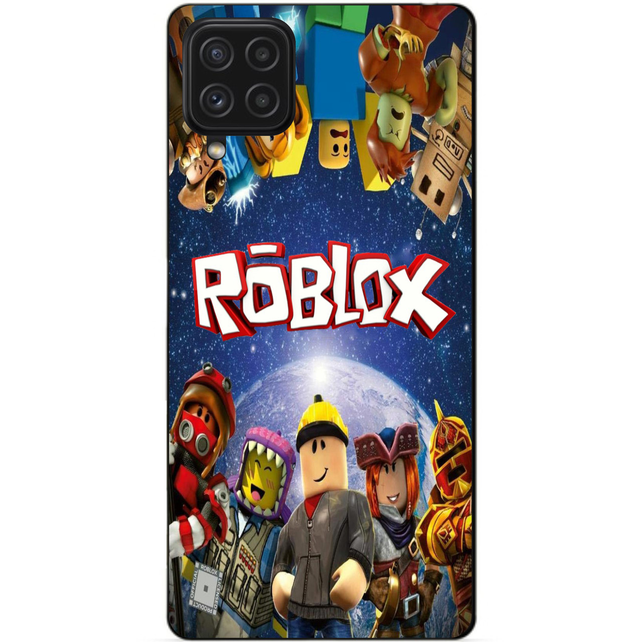 Силіконовий чохол бампер для Samsung A22 з малюнком Роблокс Roblox