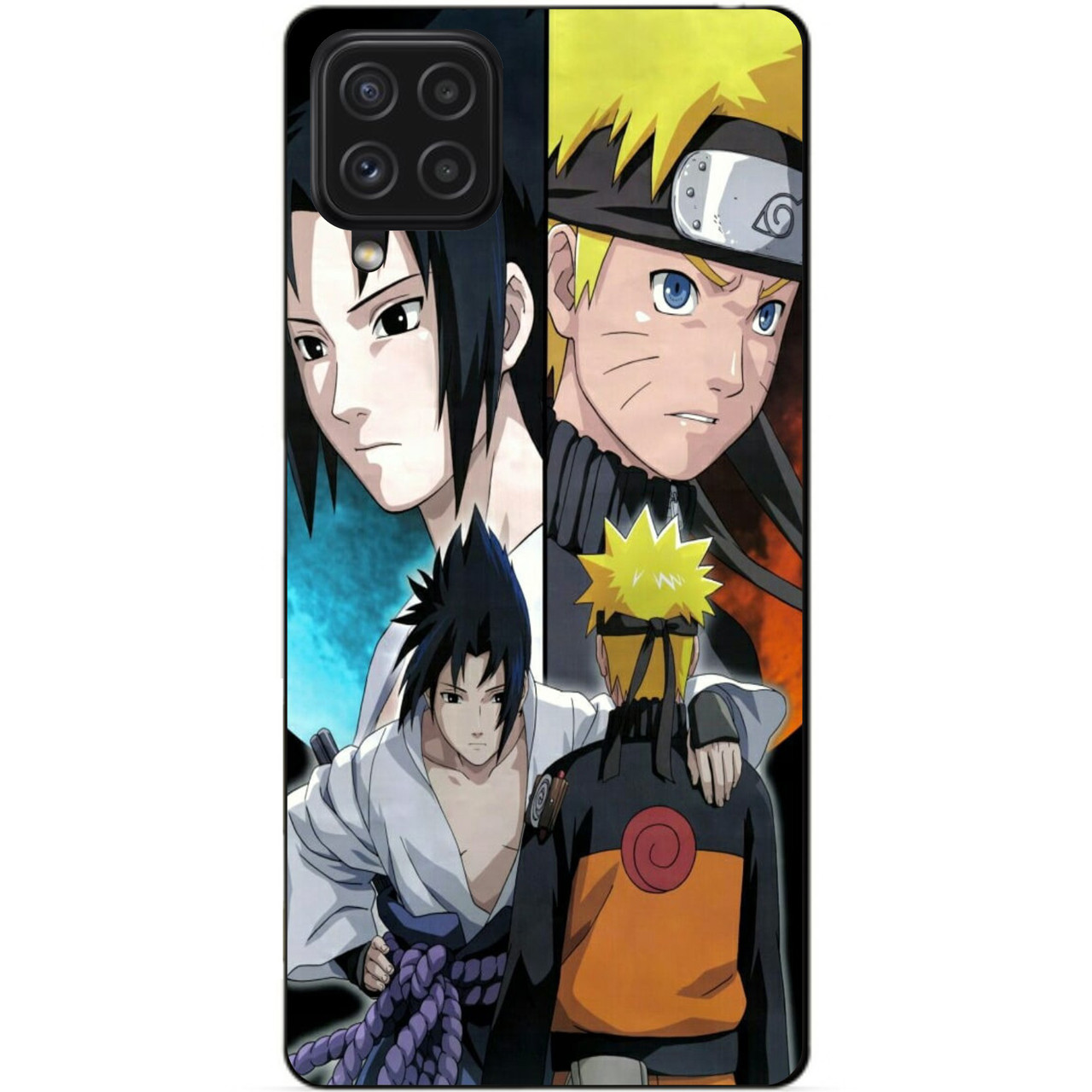 Силіконовий чохол бампер для Samsung A22 з малюнком Наруто Узумакі Naruto