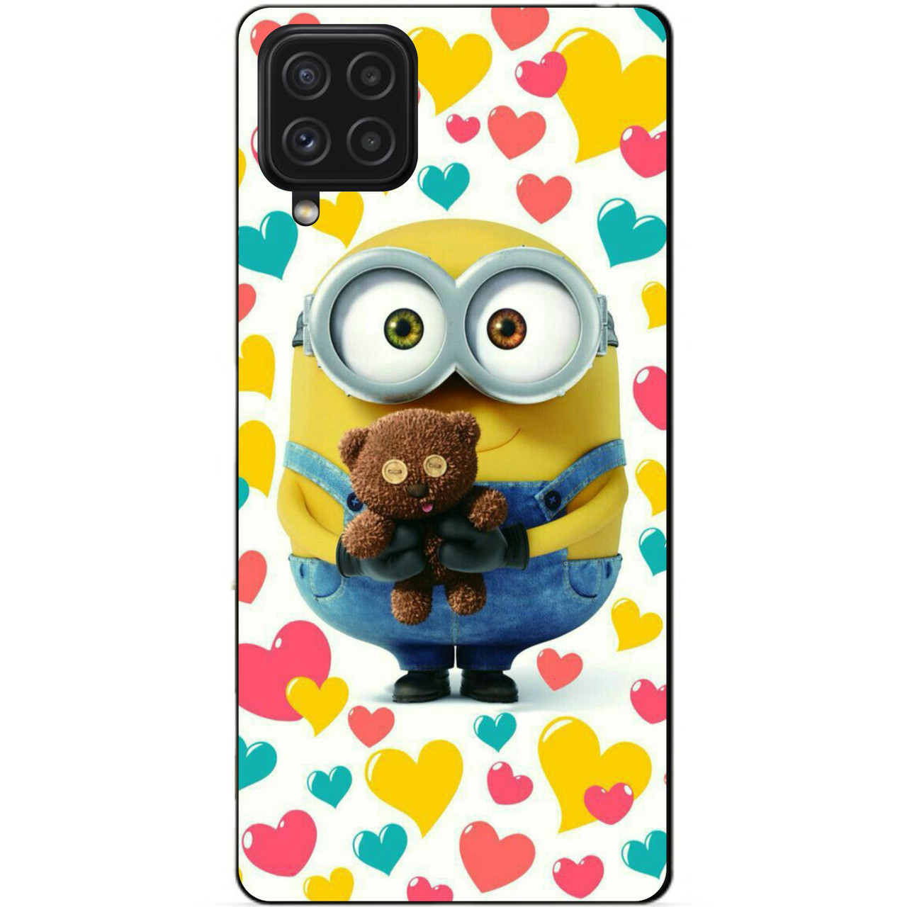 Силіконовий чохол бампер для Samsung A22 з малюнком Міньйон Боб Minion