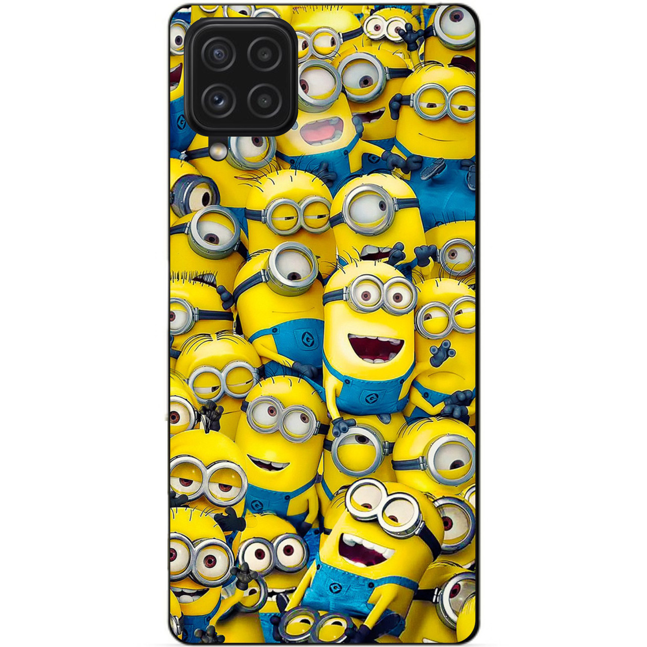 Силіконовий чохол бампер для Samsung A22 з малюнком Міньйони Minion