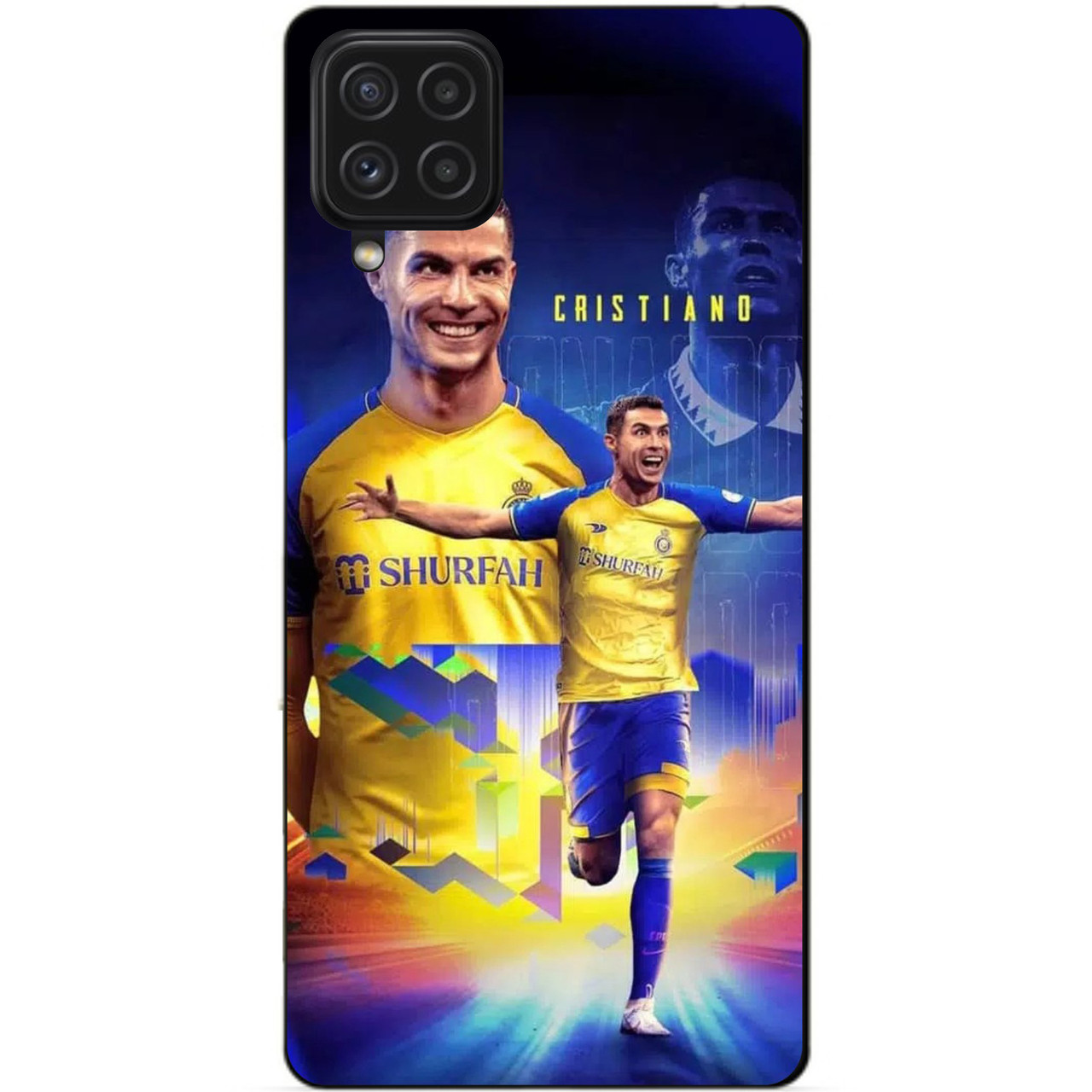 Силіконовий чохол бампер для Samsung A22 з малюнком Роналдо Аль Наср Ronaldo