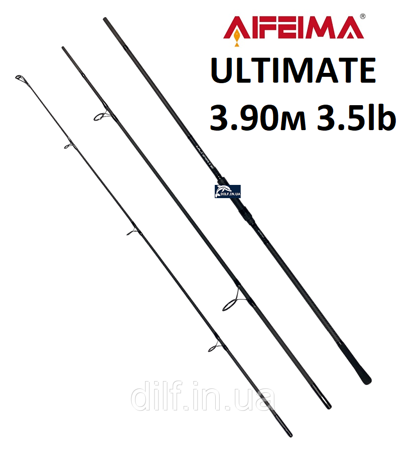 Коропове вудилище Feima Ultimate Carp 3.90м 3.5lb (кільце 50мм) штекерне, 3 секції