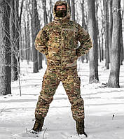 Тактический зимний мужской костюм Zonda-20 (куртка и штаны) Мультикам S