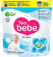 Капсулы для стирки Teo bebe Sensitive / 14 циклов стирки / 14 шт