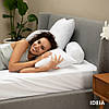 Подушка NORDIC COMFORT+ TM IDEIA 40х60 см з блискавкою білий 8-34693*001, фото 7