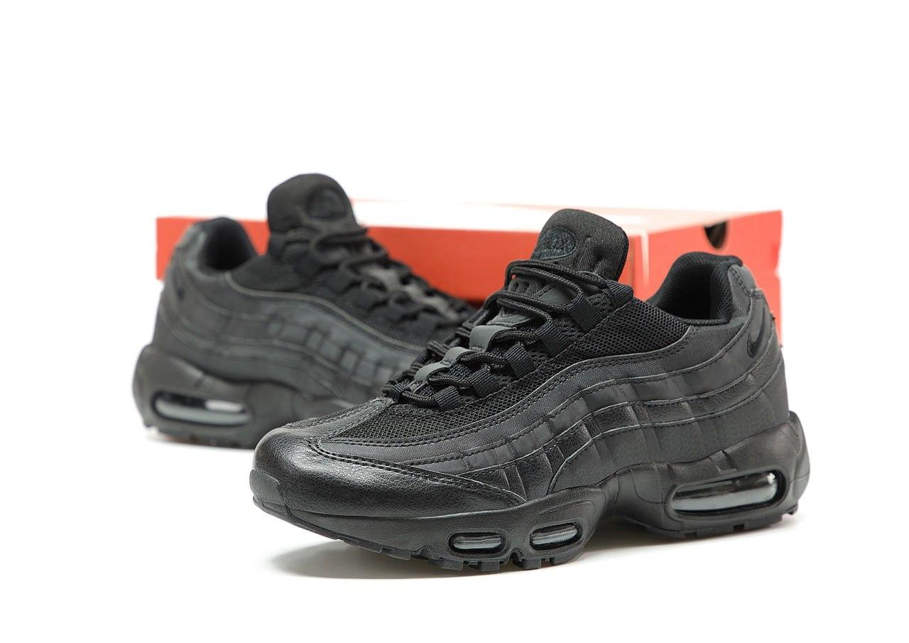 Чоловічі чорні Кросівки Nike Air Max 95