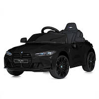 Детский электромобиль BMW (2 мотора по 35W, аккумулятор 12V10AH, EVA, пульт 2,4G) Bambi M 5096EBLR-2 Черный