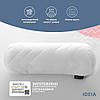 Подушка валик NORDIC COMFORT ТМ IDEIA 15*40 см з повітропроникною вставкою ​​​​​біла 8-34691*001, фото 4
