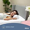 Подушка валик NORDIC COMFORT ТМ IDEIA 15*40 см з повітропроникною вставкою ​​​​​біла 8-34691*001, фото 5